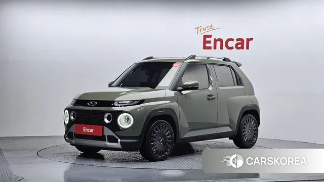 Hyundai Casper 2022 Зеленый из Кореи