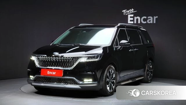 Kia Carnival 4th generation 2021 Черный из Кореи