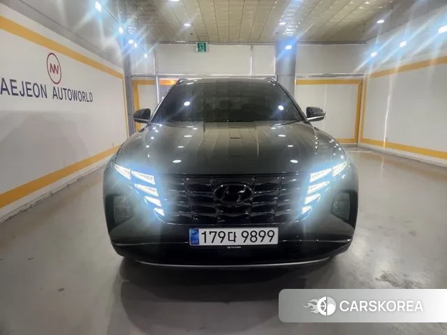 Hyundai The New Tucson Hybrid (NX4) 2023 Светло-зеленый из Кореи
