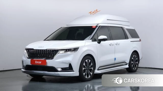 Kia Carnival 4th generation 2021 Белый из Кореи