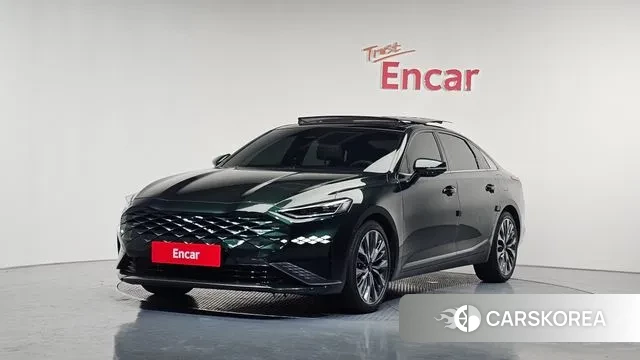 Kia K8 2021 Зеленый из Кореи