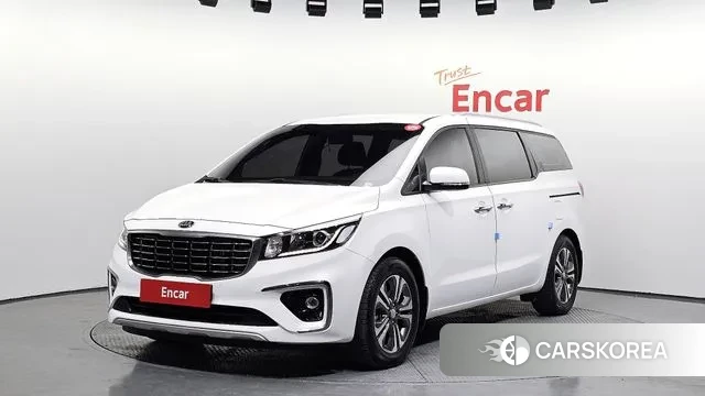 Kia The New Carnival 2019 Белый из Кореи