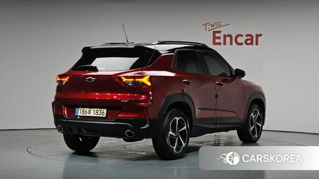 Chevrolet (GM Daewoo) Trailblazer 2021 Красный из Кореи