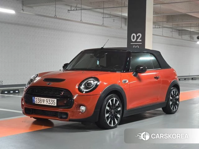 Mini Cooper S Convertible 2019 Оранжевый из Кореи