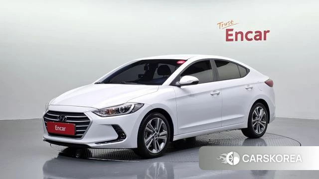 Hyundai Avante AD 2018 Белый из Кореи