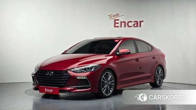 Hyundai Avante AD 2018 Красный из Кореи