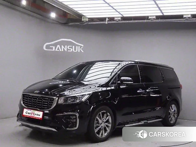 Kia The New Carnival 2018 Черный из Кореи