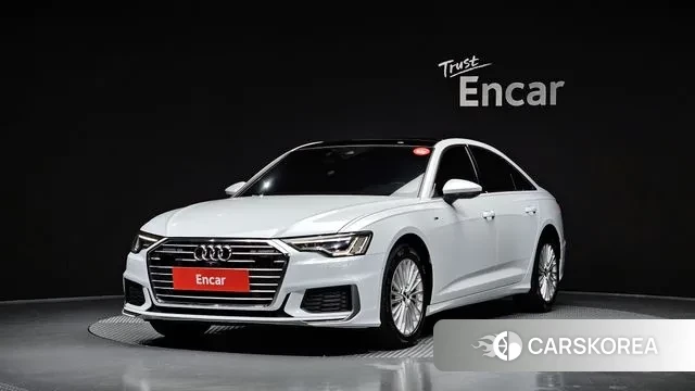 Audi A6 (C8) 2020 Белый из Кореи