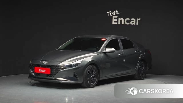 Hyundai Avante (CN7) 2022 Серый из Кореи