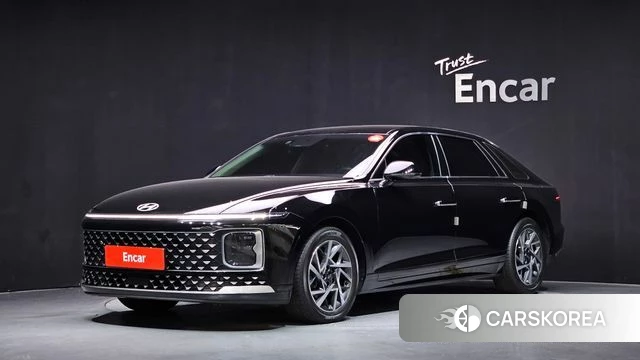 Hyundai Grandeur (GN7) 2023 Черный из Кореи