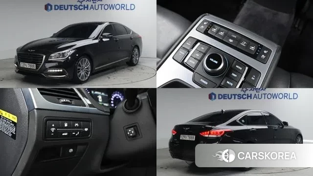 Genesis G80 2018 Черный из Кореи