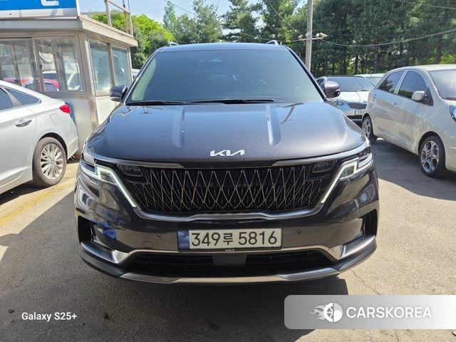 Kia Carnival 4th generation 2023 Серый из Кореи