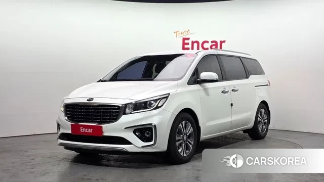 Kia The New Carnival 2020 Белый из Кореи