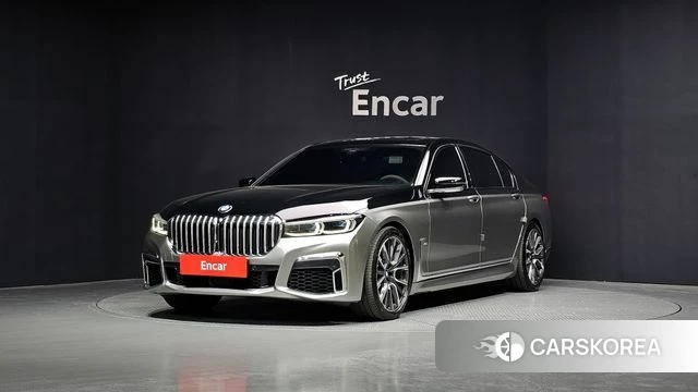 BMW 7 Series (G11) 2020 Серебряный двухцветный из Кореи