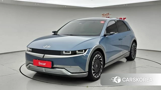 Hyundai Ionic 5 2022 Небесно-голубой из Кореи