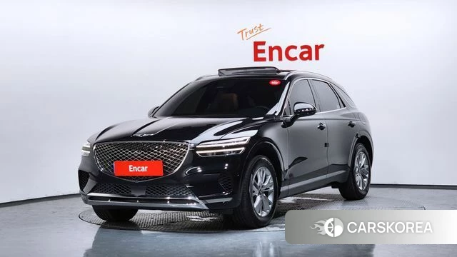 Genesis GV70 2022 Черный из Кореи