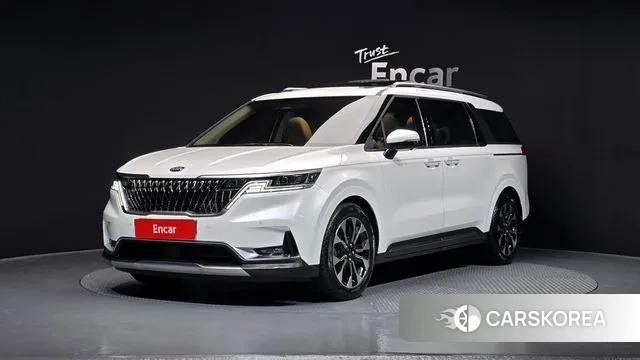 Kia Carnival 4th generation 2021 Белый из Кореи