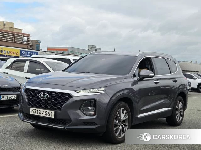 Hyundai Santa Fe TM 2020 Серый из Кореи