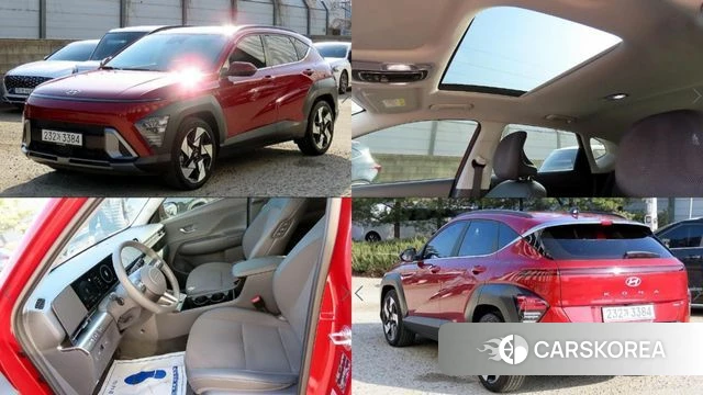 Hyundai Kona (SX2) 2025 Красный из Кореи