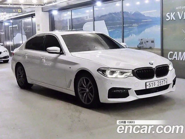 BMW 5 Series (G30) 2019 Белый из Кореи