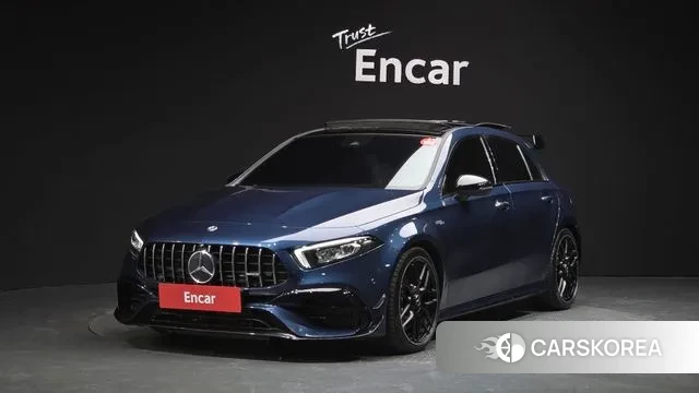 Mercedes-Benz A-Class W177 2022 Синий из Кореи