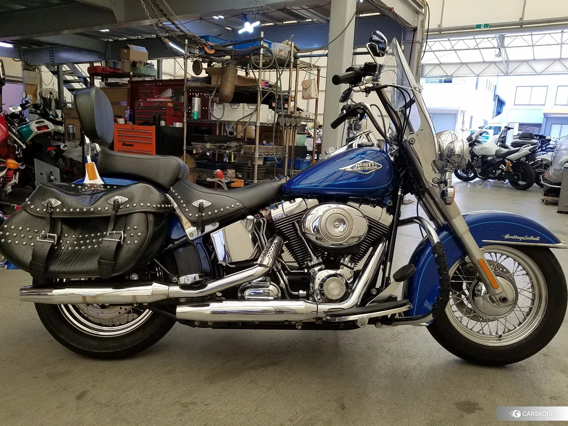 Harley-Davidson Heritage Softail Classic FLSTC 2010 из Японии