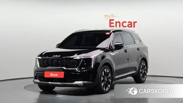 Kia The New Sorento 4th Generation 2023 Черный из Кореи