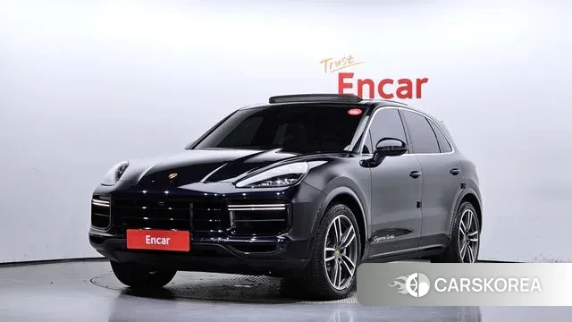 Porsche Cayenne (PO536) 2020 Синий из Кореи