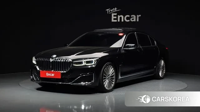 BMW 7 Series (G11) 2021 Черный из Кореи