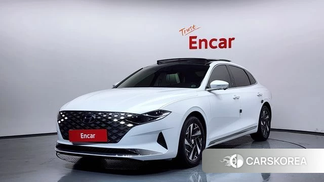 Hyundai The New Grandeur IG Hybrid 2022 Белый из Кореи