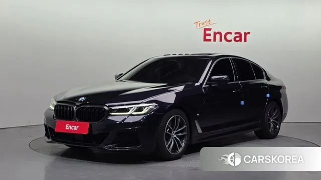 BMW 5 Series (G30) 2023 Черный из Кореи