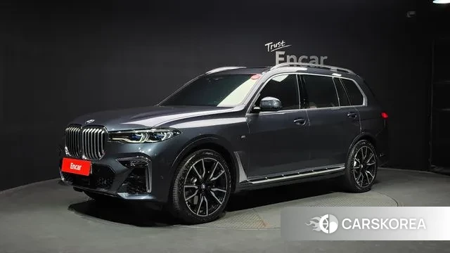 BMW X7 (G07) 2020 Серый из Кореи