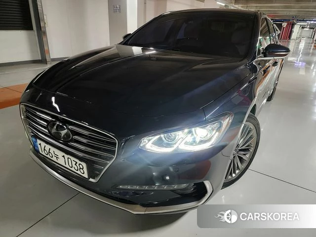 Hyundai Grandeur IG 2018 Синий из Кореи