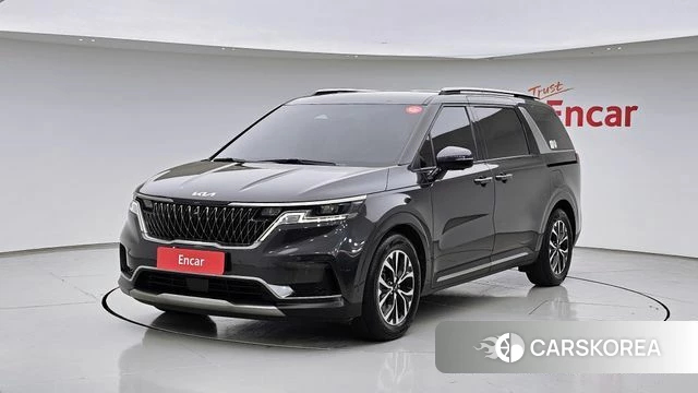 Kia Carnival 4th generation 2023 Серый из Кореи