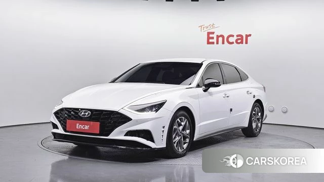 Hyundai Sonata (DN8) 2021 Белый из Кореи