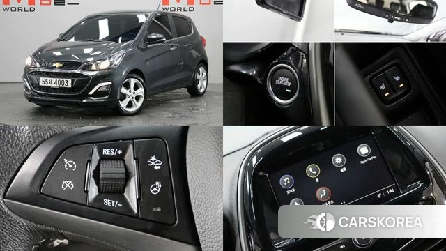 Chevrolet (GM Daewoo) The New Spark 2018 Серый из Кореи