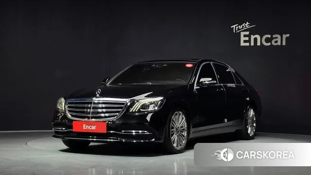 Mercedes-Benz S-Class W222 2019 Черный из Кореи