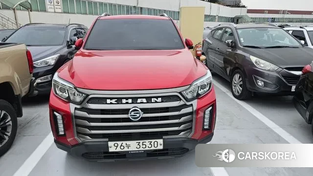 Ssangyong The New Rexton Sports Cannes 2021 Красный из Кореи