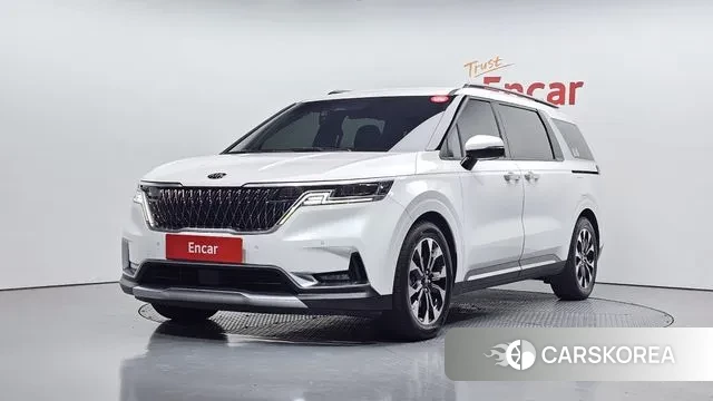 Kia Carnival 4th generation 2021 Белый из Кореи