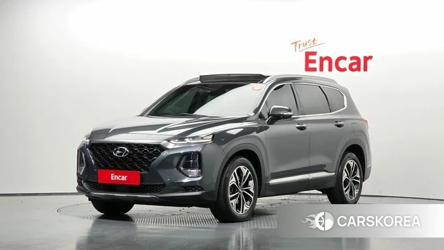 Hyundai Santa Fe TM 2018 Серый из Кореи