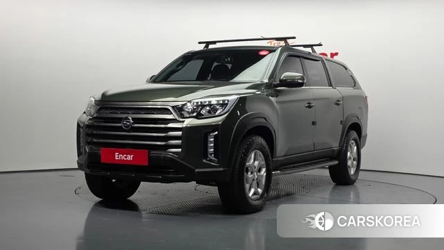 Ssangyong The New Rexton Sport 2022 Светло-зеленый из Кореи