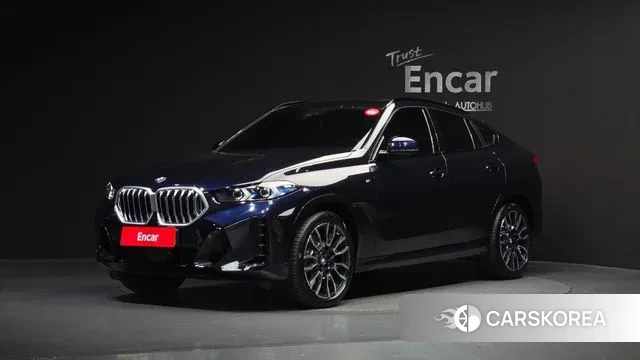 BMW X6 (G06) 2025 Черный из Кореи