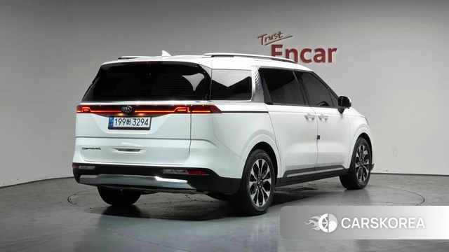 Kia Carnival 4th generation 2021 Белый из Кореи