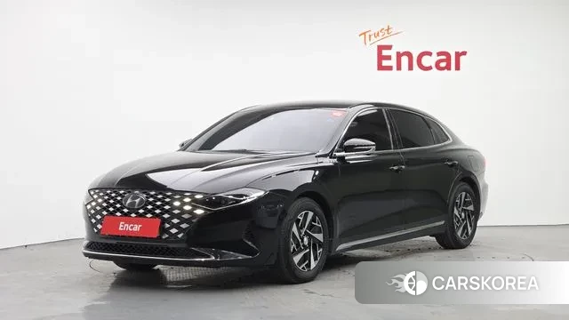 Hyundai The New Grandeur IG Hybrid 2020 Черный из Кореи