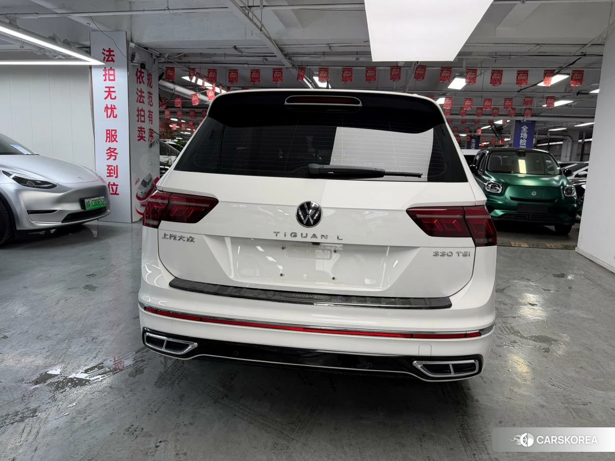 Volkswagen Tiguan L 2021 Белый из Китая