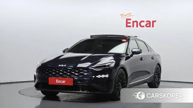 Kia K8 Hybrid 2022 Синий из Кореи