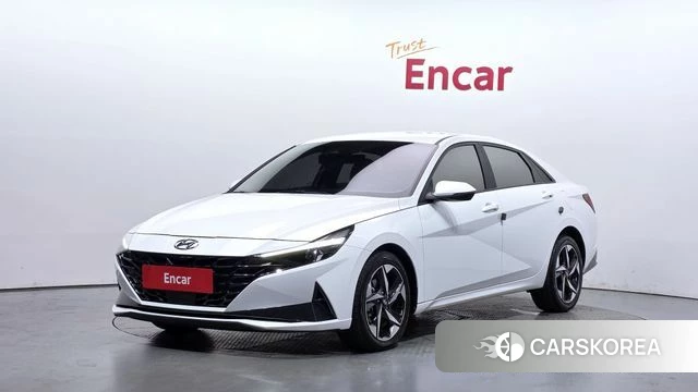 Hyundai Avante (CN7) 2020 Белый из Кореи