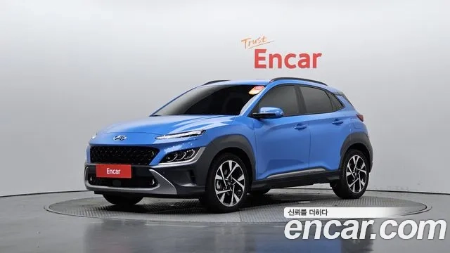 Hyundai The New Kona 2021 Синий из Кореи