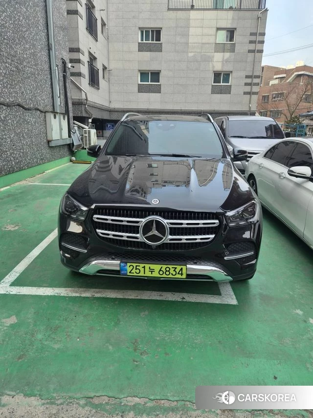 Mercedes-Benz GLE-Class W167 2024 Черный из Кореи