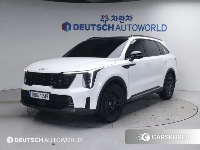 Kia The New Sorento 4th Generation 2024 Белый из Кореи
